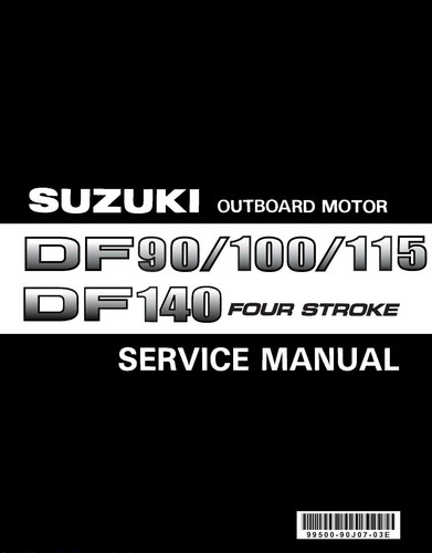 Suzuki outboard service manual - outboard,