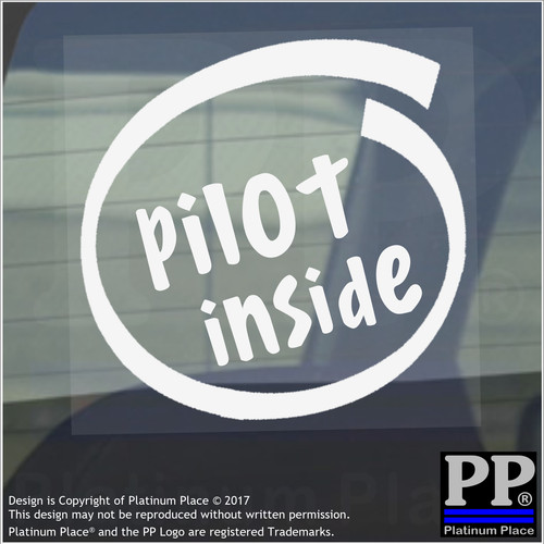 Pilot inside window car - x,