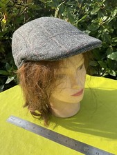 RETRO 20s Gatsby PEAKY BLINDERS Grey Tweed UNISEX MANS WOMENS FLAT CAP Hat New
