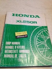 Honda Xl250r 250 Xlr E