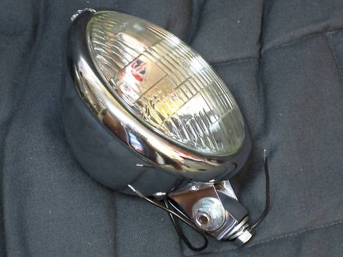 Bates style headlight complete