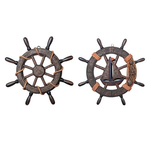 Boat rudder wall sculpture - boat,