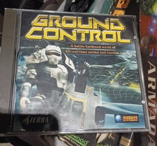 Ground Control PC  Game Sierra Rare PC CD-ROM