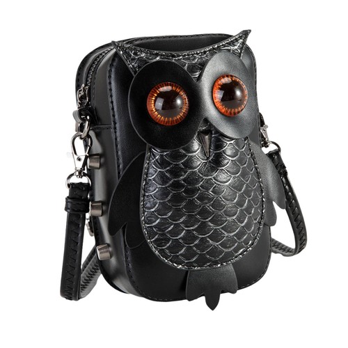 Steampunk owl crossbody - steampunk, bag