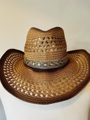 Bohemian style straw cowboy - bohemian,