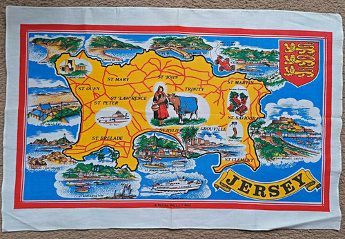 Jersey island map - jersey,