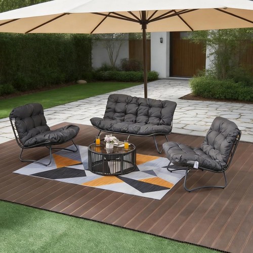 Seater patio furniture set w - 4,
