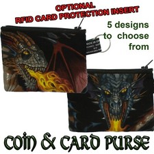 Dragon  Coin & Card Purse Cash