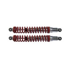 Shock Absorbers Red Rear For Honda XL 250 K 1976-1977 (400mm eye to eye)