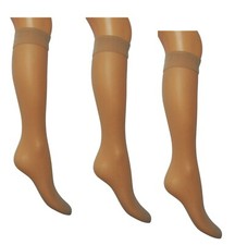 3 Pair Ladies Knee High 15