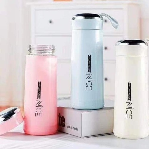 Plastic and glass water - 2x,