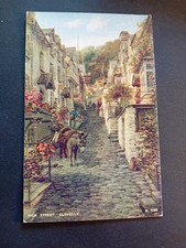 Vintage UK Postcard, Clovelly by Valentines, Unposted