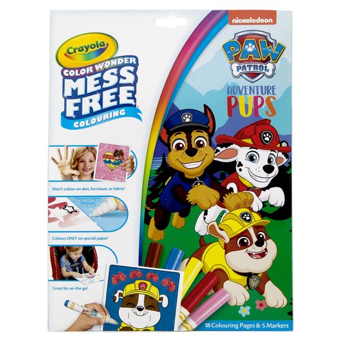Crayola paw patrol colour - crayola,