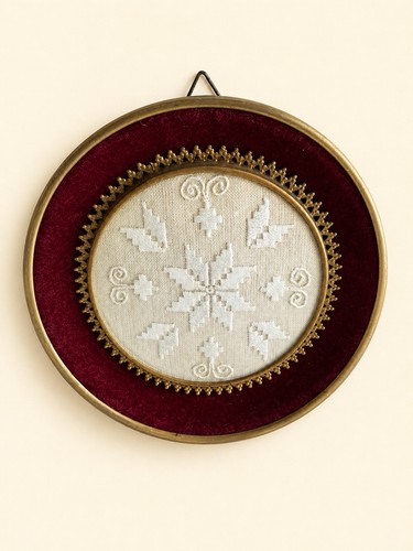 Vintage lefkara lace wall - vintage,