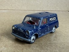 Corgi Austin Mini Van Police, No 448, 1966, Original, Die Cast, Blue, Spares.