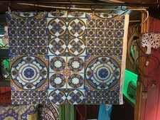 Unused Vintage 1960s Intarsia