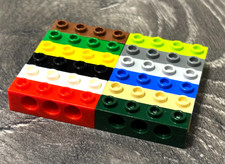 Lego  3701 Technic Brick 1x4 with Holes Select Colour Pack of 4