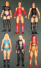 WWE WRESTLING FIGURE MATTEL DIVAS JOBLOT BUNDLE BLISS BANKS LYNCH FLAIR LANA KAI