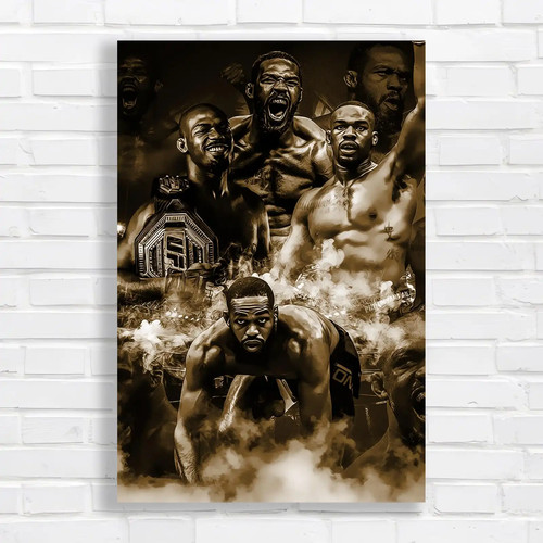 Powerful ufc fighter portrait - powerful,