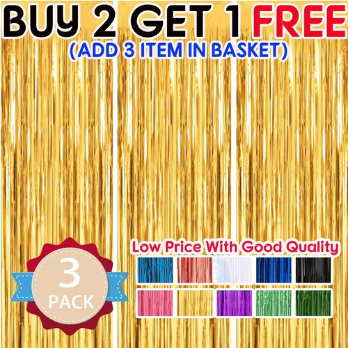 Foil fringe tinsel shimmer - fringe,
