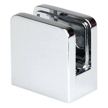 Square glass clamp bracket - clamp,
