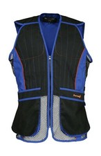 Percussion Skeet Vest Blue Waistcoat Gilet Clay Pigeon Country Hunting Shooting