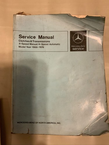 Mercedes benz service manual - service,