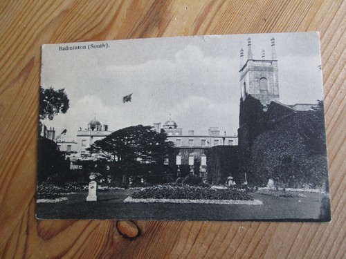 Postcard badminton - postcard, of