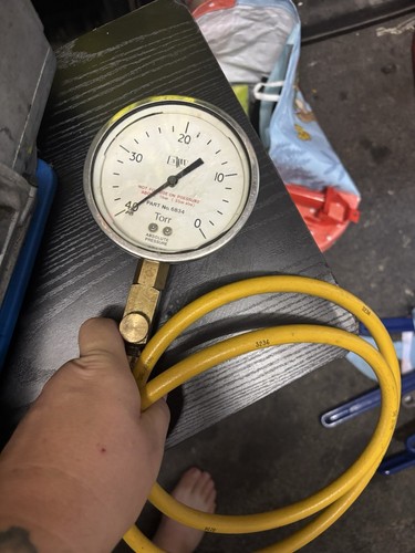 Air conditioning torr gauge - air,