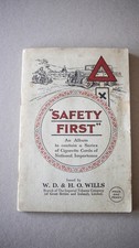 Vintage ‘Safety First’ Cigarette Card Album by W.D.& H.O.Wills 