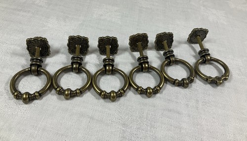 Vintage brass cabinet - vintage, knobs