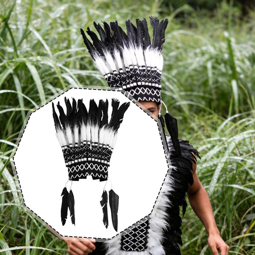 Chief indian headdress native - indian,