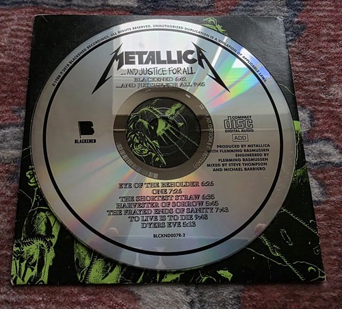 Metallica and justice - ,