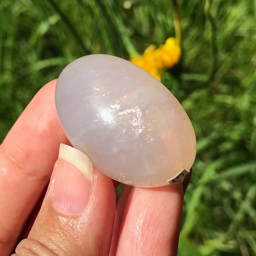 Blue rose quartz shiva - blue, lingam