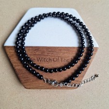 Black Tourmaline 4mm Bead