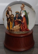 Vintage Christmas Musical Snow Globe