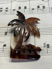 Antique Brown carved light