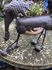 Large Metal Reindeer Stag