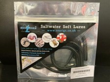 BLACK LUGWORM  COD BAIT -