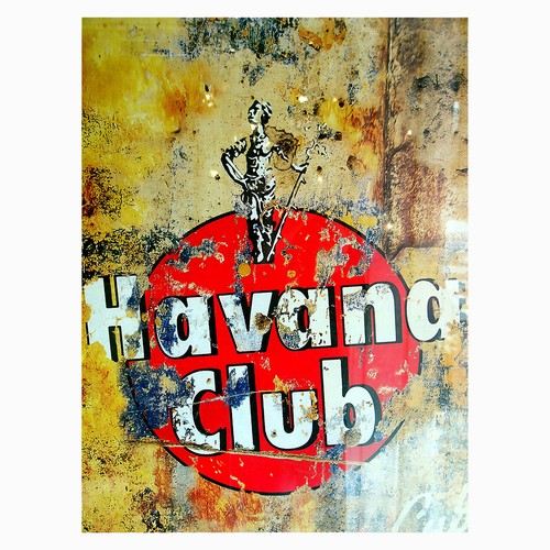Havana club retro metal tin - retro,