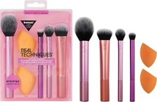 2024 Real Techniques Makeup Brushes Set Foundation Smooth Blender Sponges Puff