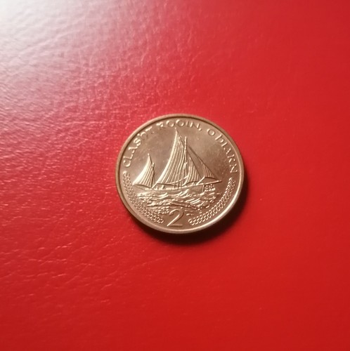 Rare coin isle of - 2p,