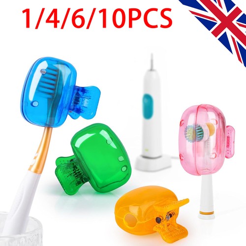 Toothbrush head covers - 1/4/6x,