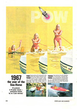 1967 Print Ad Johnson Outboard