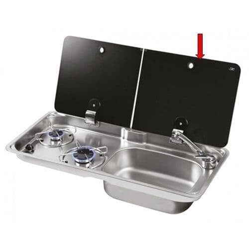 Replacement right glass lid - replacement,