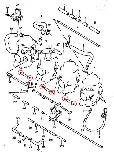 Suzuki gsxr 750 carb - 96-99,