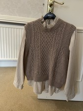 WoolOvers Pure Wool Beige Mock