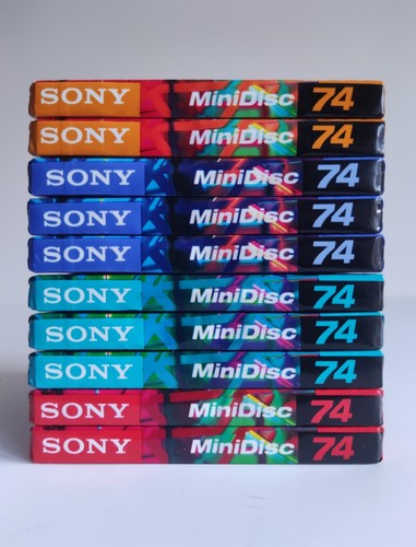 Sony mini discs colour - x, |