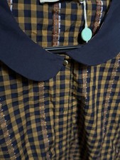 Sessun Checked Folk Dress