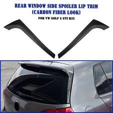 2pcs Carbon Look Rear Window